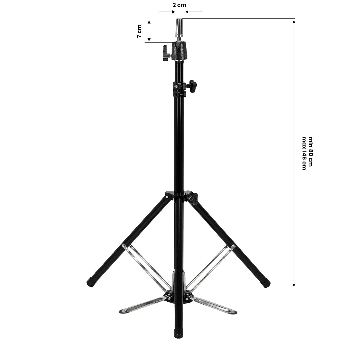 Supporto per testa da parrucchiere Gabbiano 44
