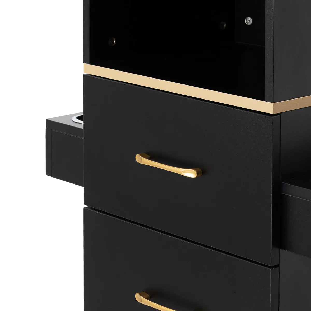 Mobile contenitore da parrucchiere TOTEM GOLD