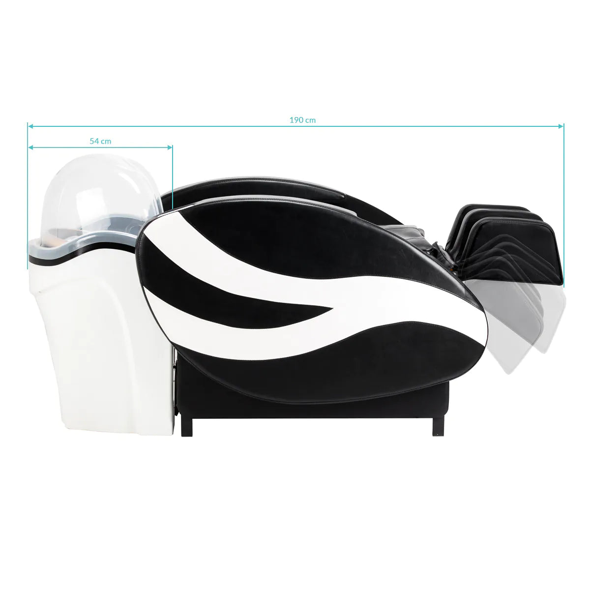 Postazione lavatesta con lettino Gabbiano Head Spa Sea 501