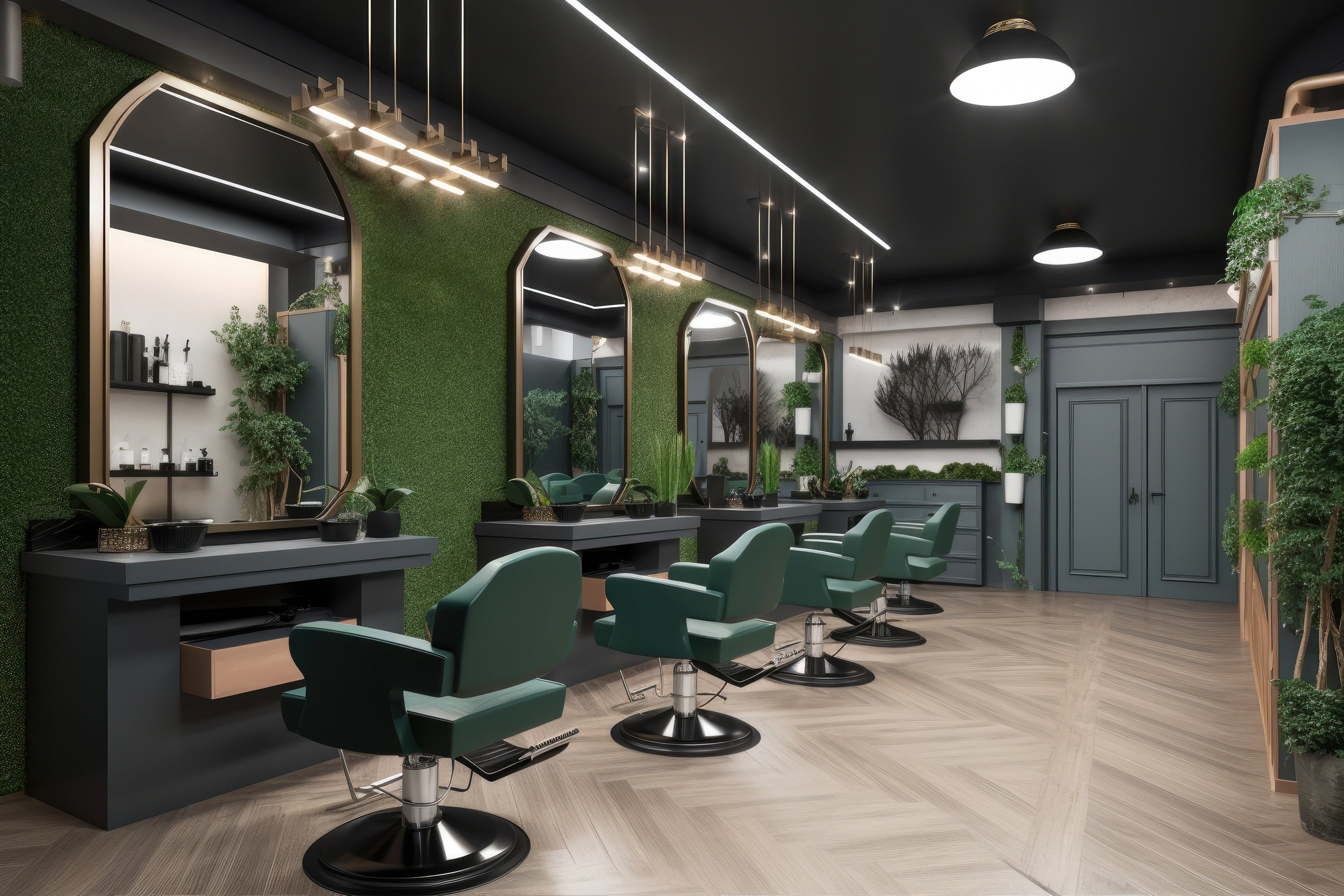 Salone da parrucchiere moderno