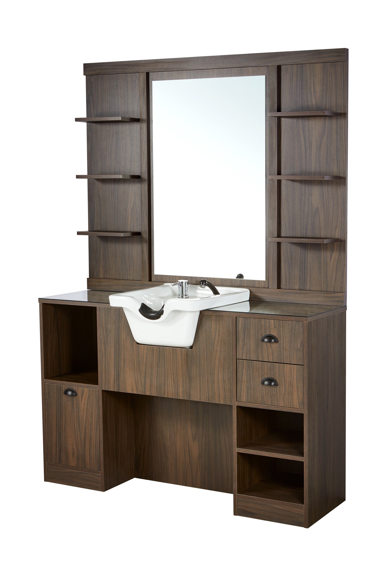 Postazione barber con lavabo OKE