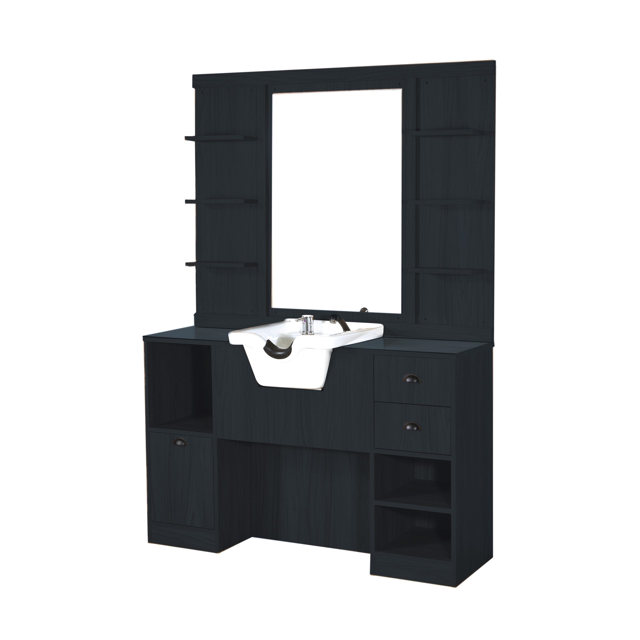 Postazione barber con lavabo OKE