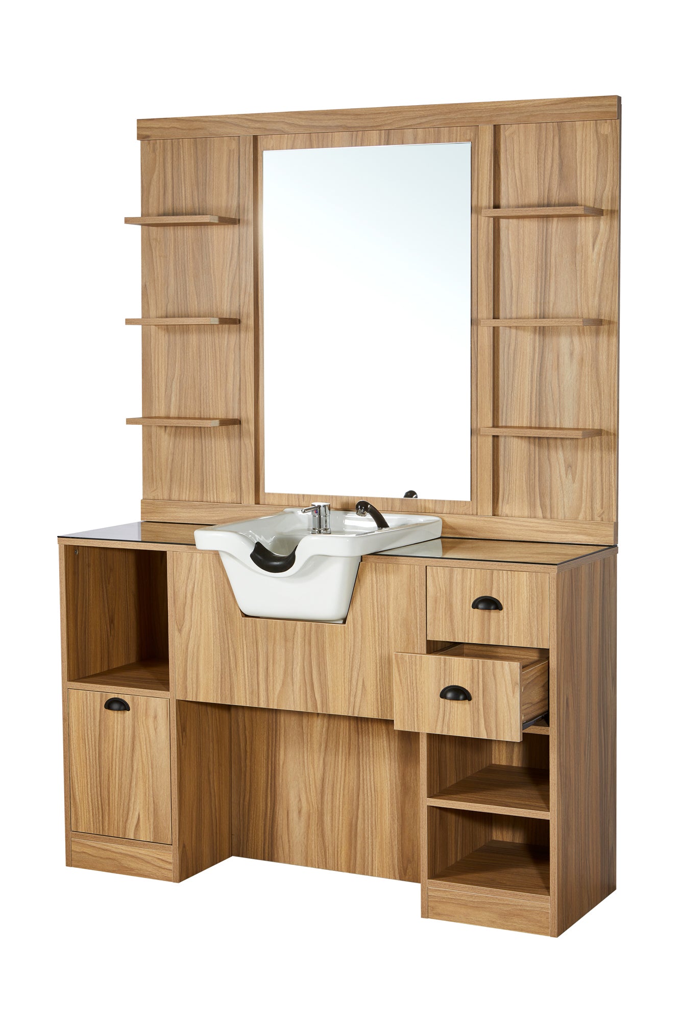 Postazione barber con lavabo OKE