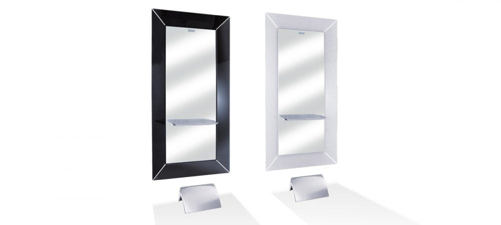 Specchio Chic, made in Italy, è perfetto per il salone che vuole uno stile moderno e originale per potersi distinguere dalla concorrenza