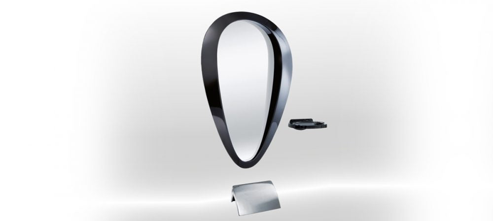 Specchio Othello, made in Italy, è perfetto per il salone che vuole uno stile moderno e originale per potersi distinguere dalla concorrenza