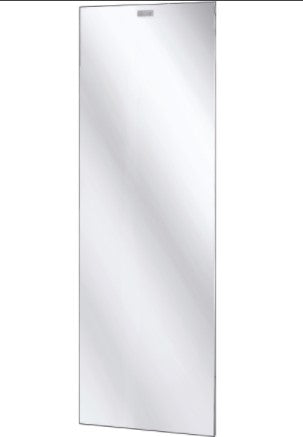 Specchio Arezzo Ceriotti, made in Italy, composto da uno specchio con cornice in ABS verniciato (effetto alluminio).