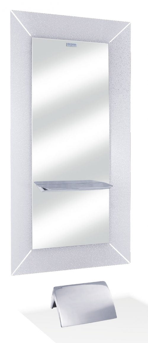 Specchio Chic, made in Italy, è perfetto per il salone che vuole uno stile moderno e originale per potersi distinguere dalla concorrenza