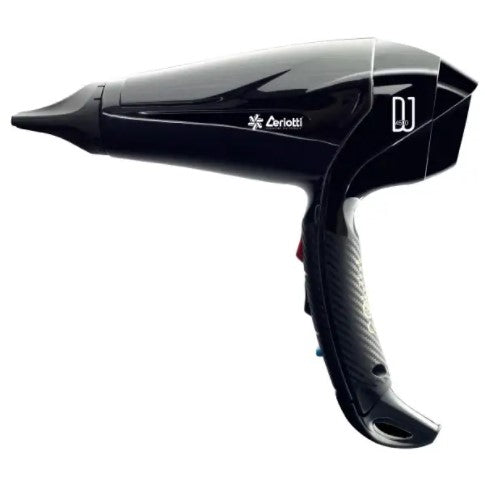 Phon professionale DJ 4500 della Ceriotti robusto, leggero, compatto, ma potente e confortevole con 2 velocità, 4 temperature