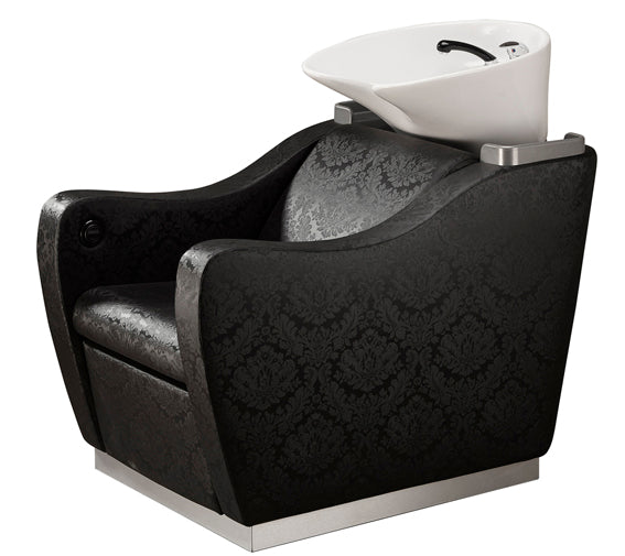 Lavaggio Narciso bmp caratterizzato da una scocca imbottita in skai. Dotato di una seduta che a richiesta può essere con pedana elettrica.