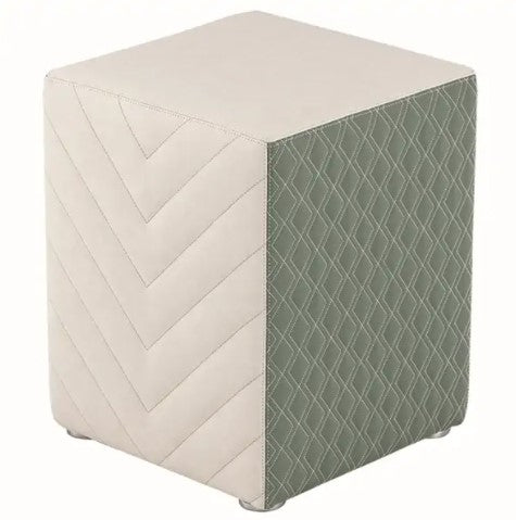 il pouff Leo della Ceriotti monoposto disponibile in vari colori con possibilità di rivestimenti skai a scelta
