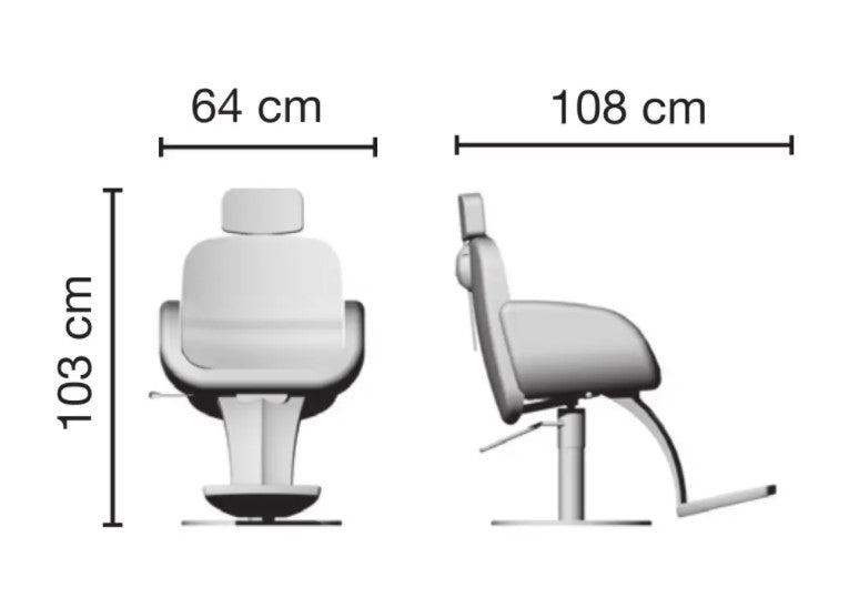 Poltrona maschile OLIVER per il salone classico che ricerca uno stile originale. Made in Italy. Possibilità di personalizzazione.