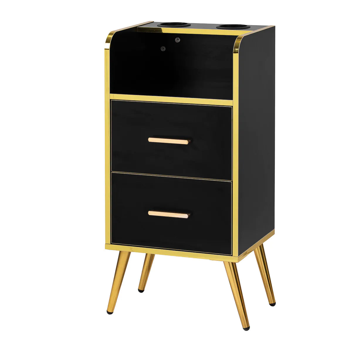 Mobile servizio parrucchieri Trix oro nero