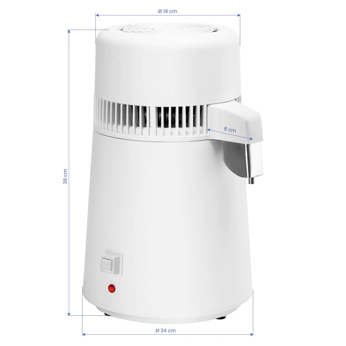 Distillatore d'acqua Lafomed LF-Z500 Bianco