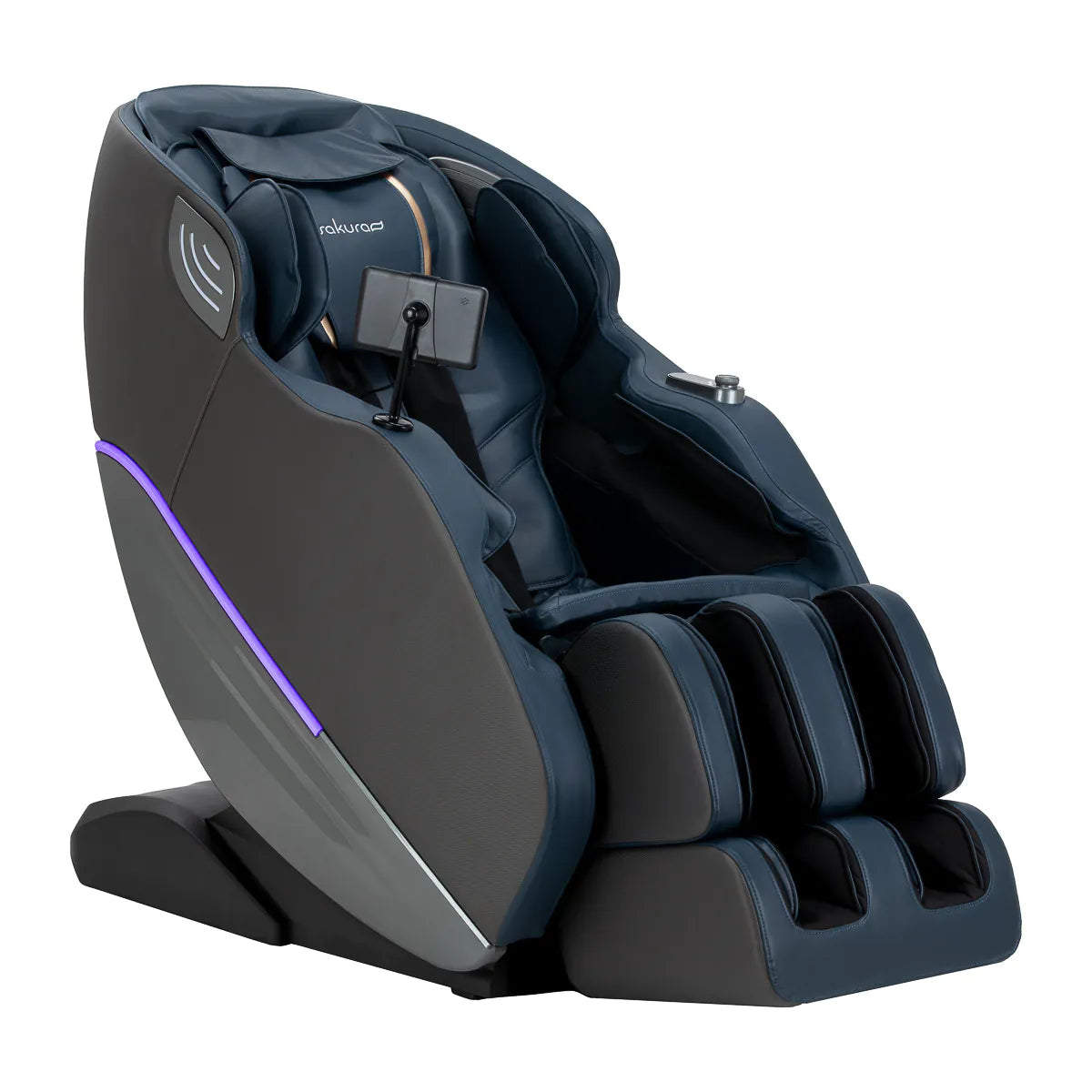 Poltrona massaggiante Sakura Maximus 809 3D grigio blu