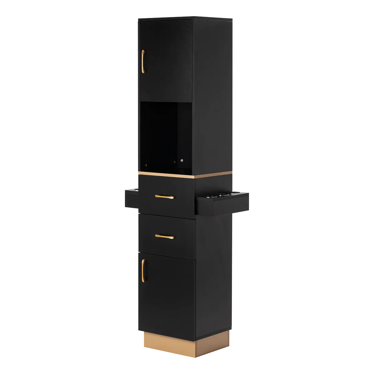 Mobile contenitore da parrucchiere TOTEM GOLD