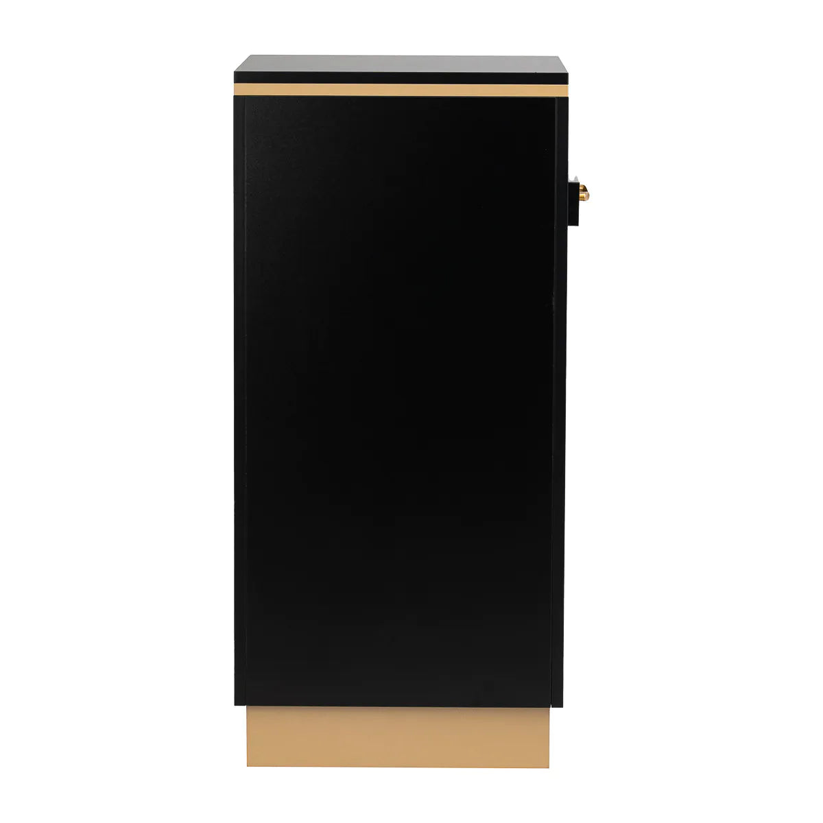 Mobile postazione parrucchiere nero oro 2027BG