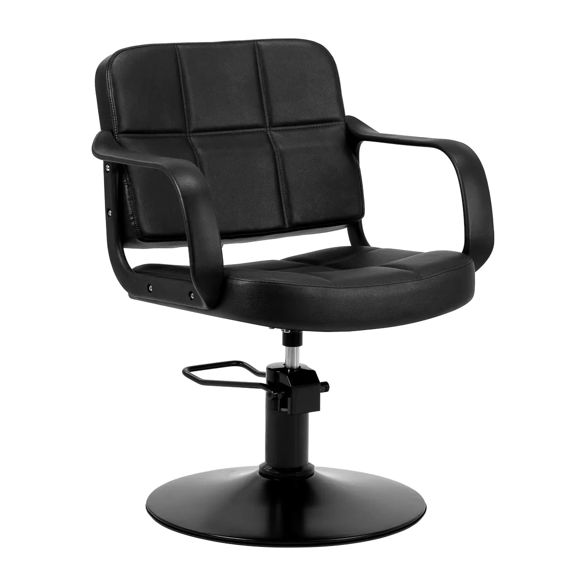 Poltrona da parrucchiere Hair System Komodo nera