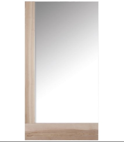 Lo specchio FRASSINO (parte sinistra) della Ceriotti insieme alle altre due parti è elegante, con la possibilità di montarlo a muro.