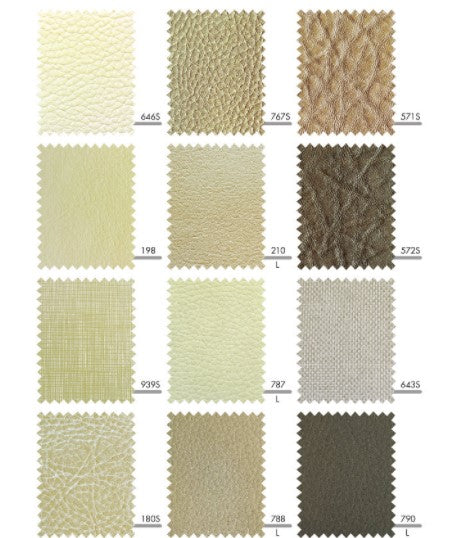 il pouff Leo Longue della Ceriotti disponibile in vari colori con possibilità di rivestimenti skai a scelta