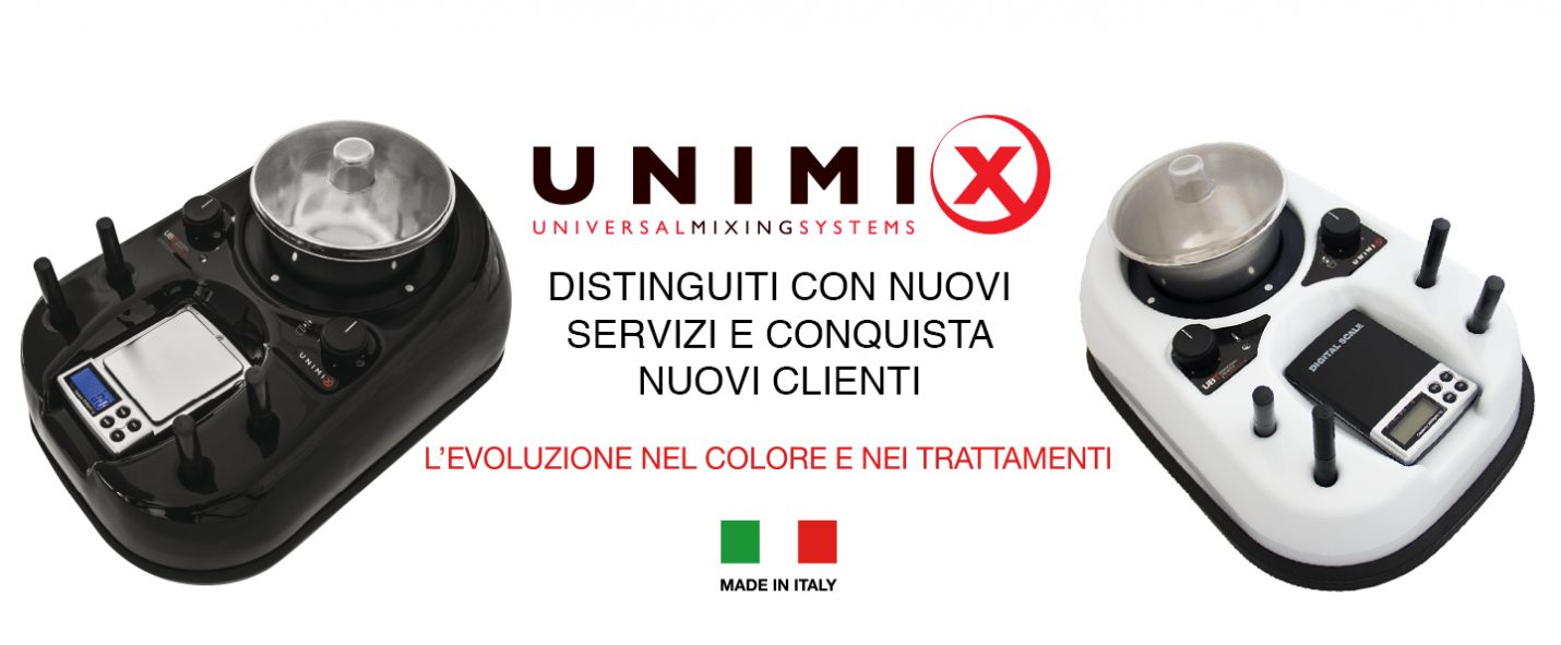 Unimix miscelatore tinta capelli 2 minuti professionale per parrucchieri e centri estetici per ottenere la migliore crema colorante
